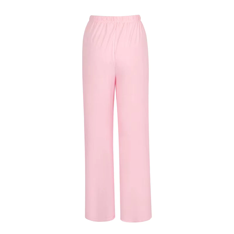 100% European Linen Wide Leg Pants