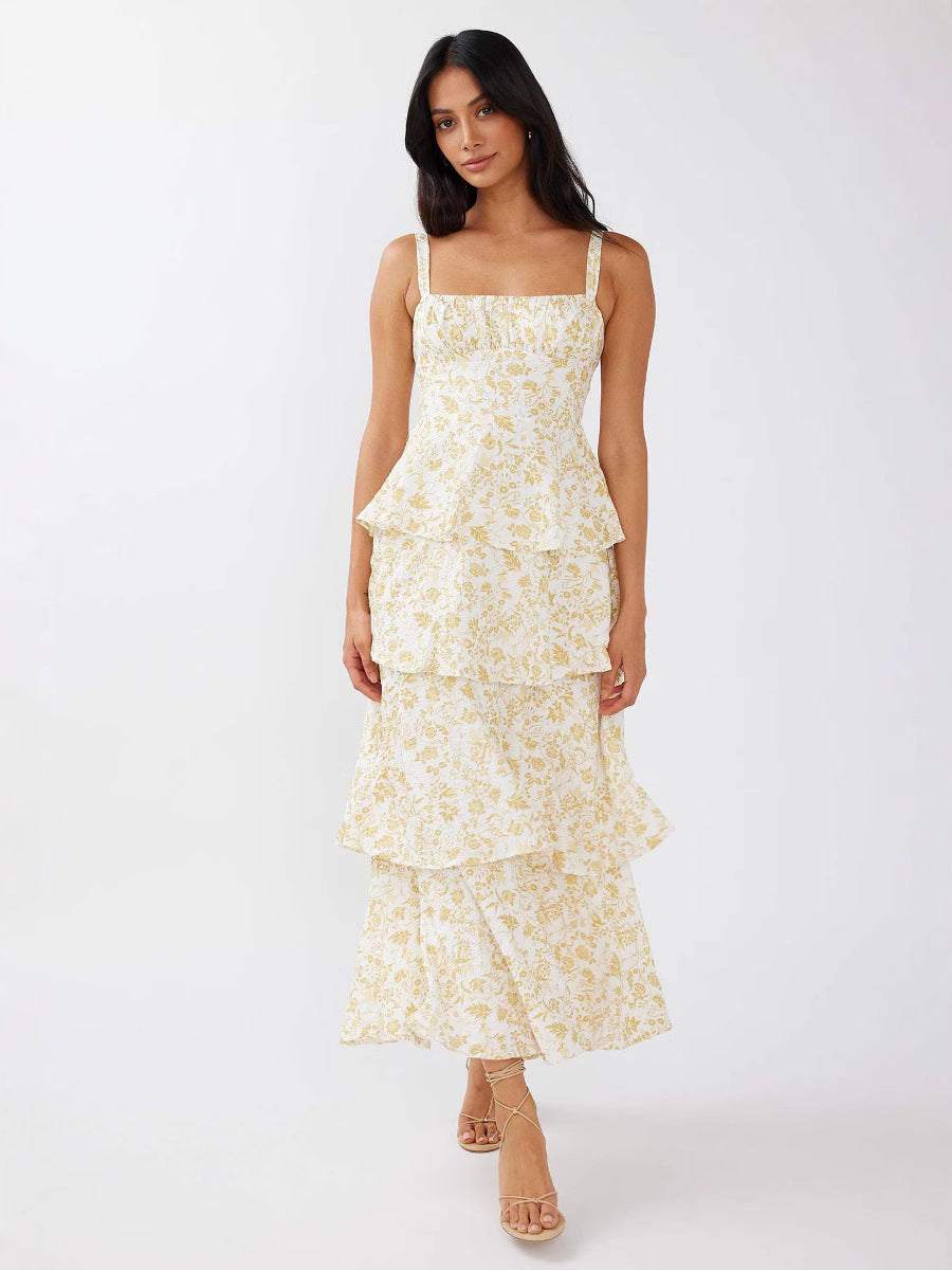 Floral Tiered Summer Dress