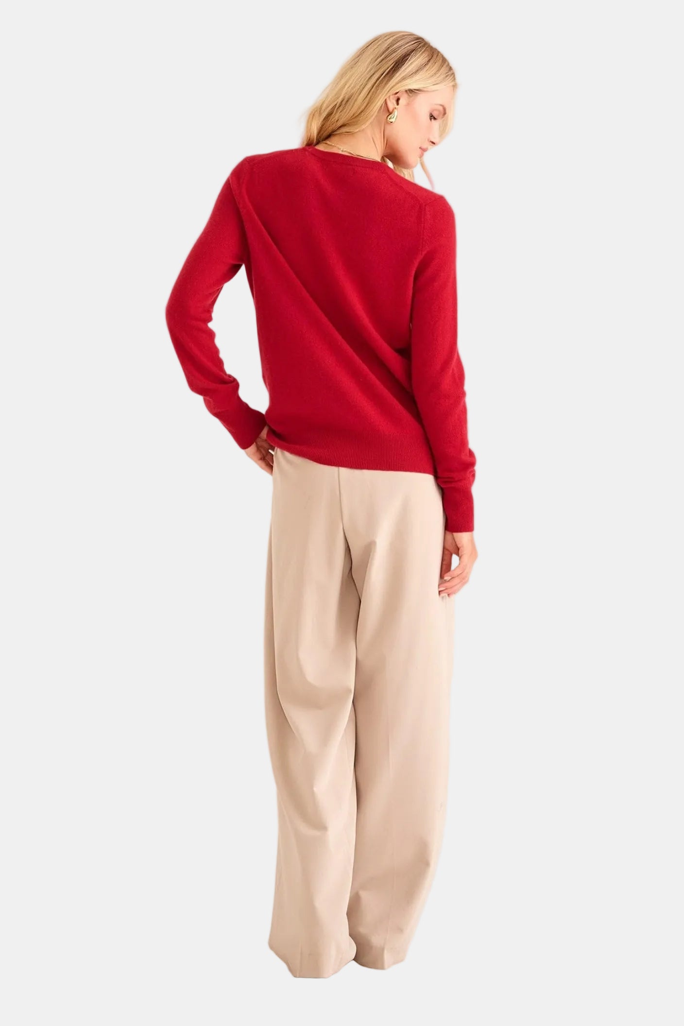 Mongolian Cashmere Crewneck Sweater