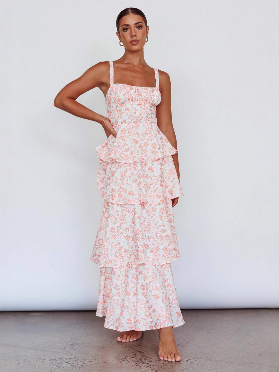 Floral Tiered Summer Dress