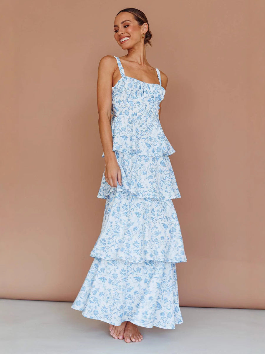 Floral Tiered Summer Dress