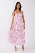 Floral Tiered Summer Dress