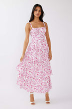 Floral Tiered Summer Dress