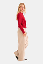 Mongolian Cashmere Crewneck Sweater
