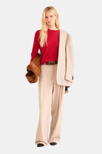 Mongolian Cashmere Crewneck Sweater