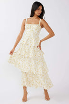 Floral Tiered Summer Dress