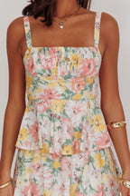 Floral Tiered Summer Dress