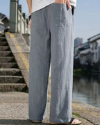 European Linen Relaxed Fit Pants