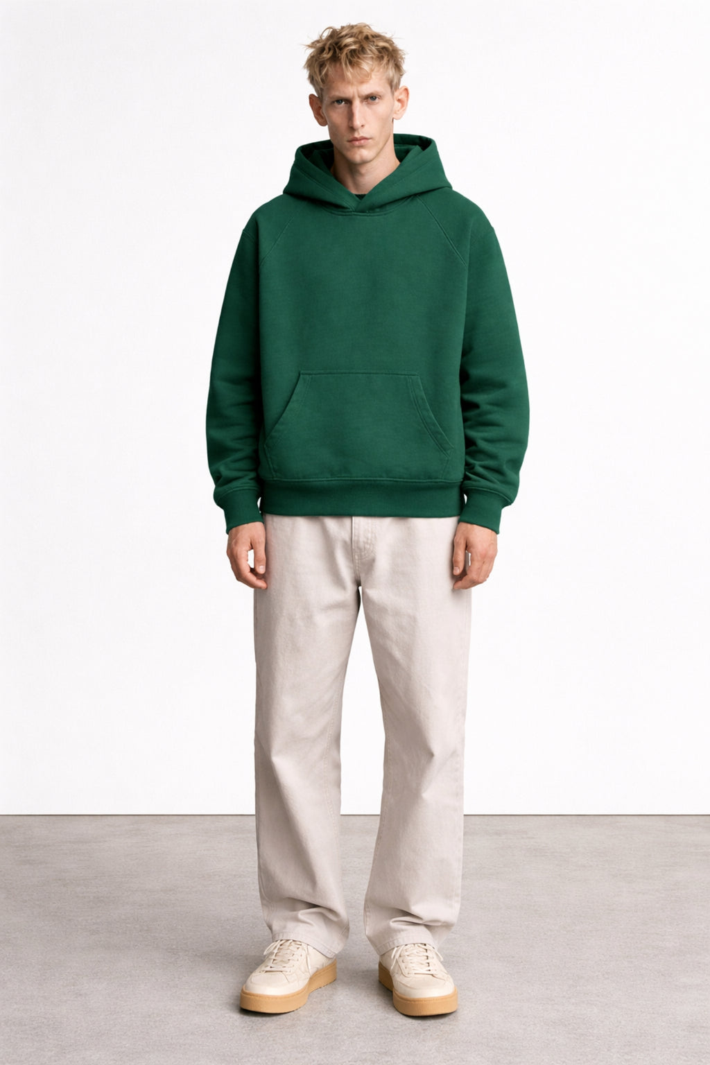 Ultra Heavyweight 500 GSM Boxy Organic Cotton Hoodie