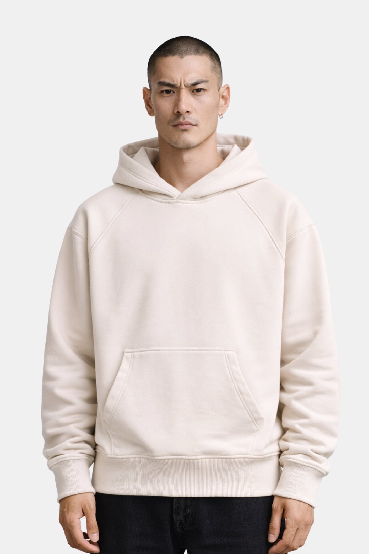 Ultra Heavyweight 500 GSM Boxy Organic Cotton Hoodie