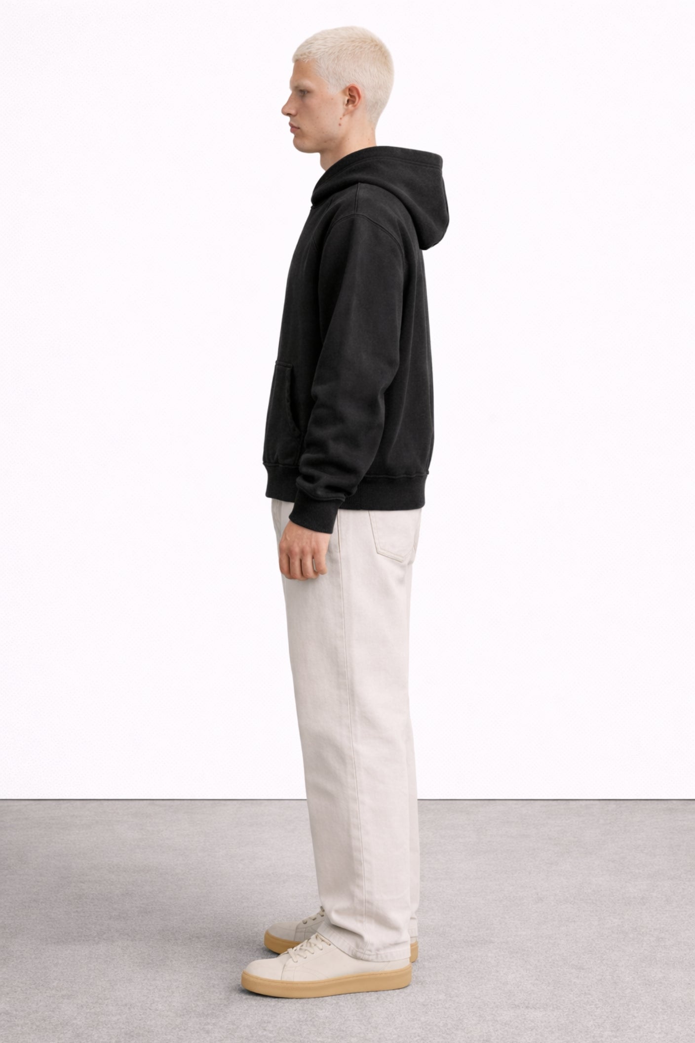 Ultra Heavyweight 500 GSM Boxy Organic Cotton Hoodie