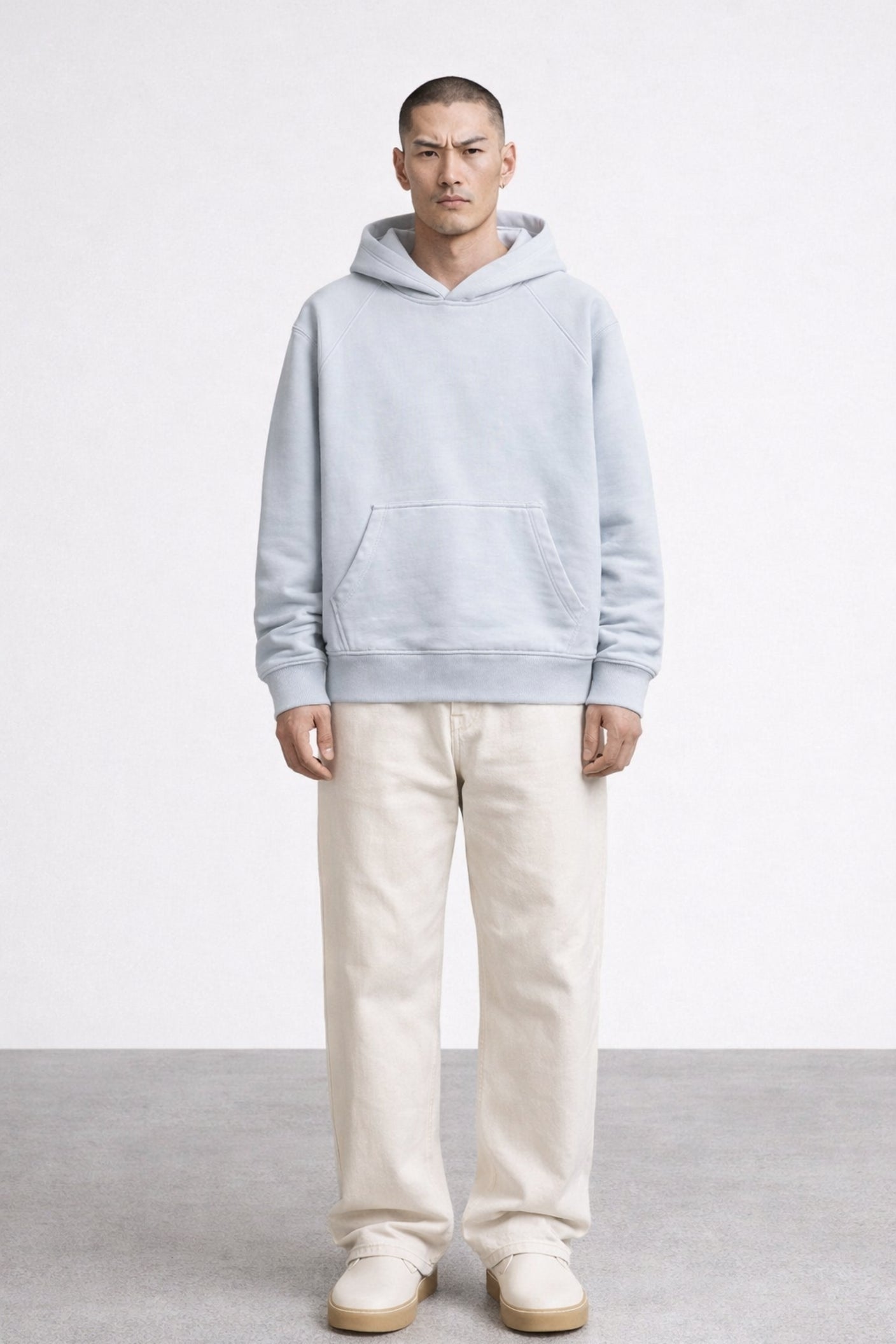 Ultra Heavyweight 500 GSM Boxy Organic Cotton Hoodie