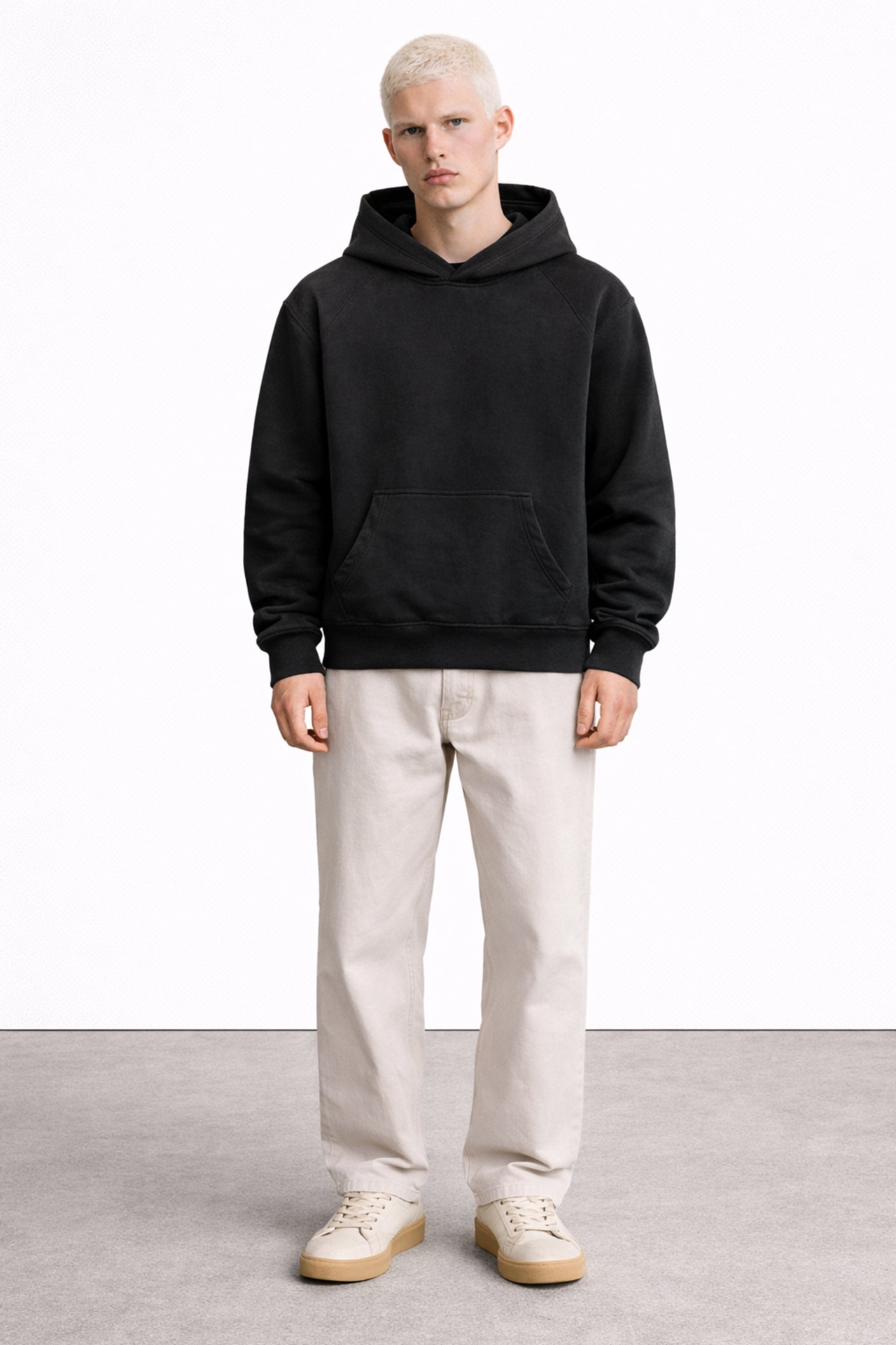 Ultra Heavyweight 500 GSM Boxy Organic Cotton Hoodie