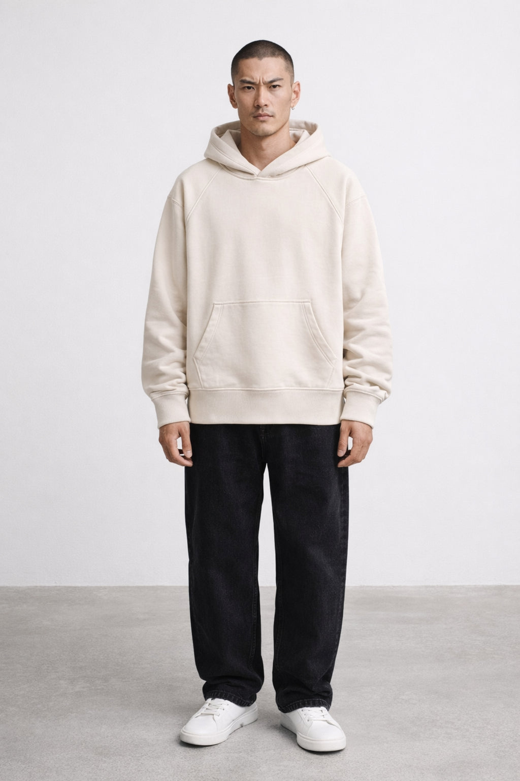 Ultra Heavyweight 500 GSM Boxy Organic Cotton Hoodie