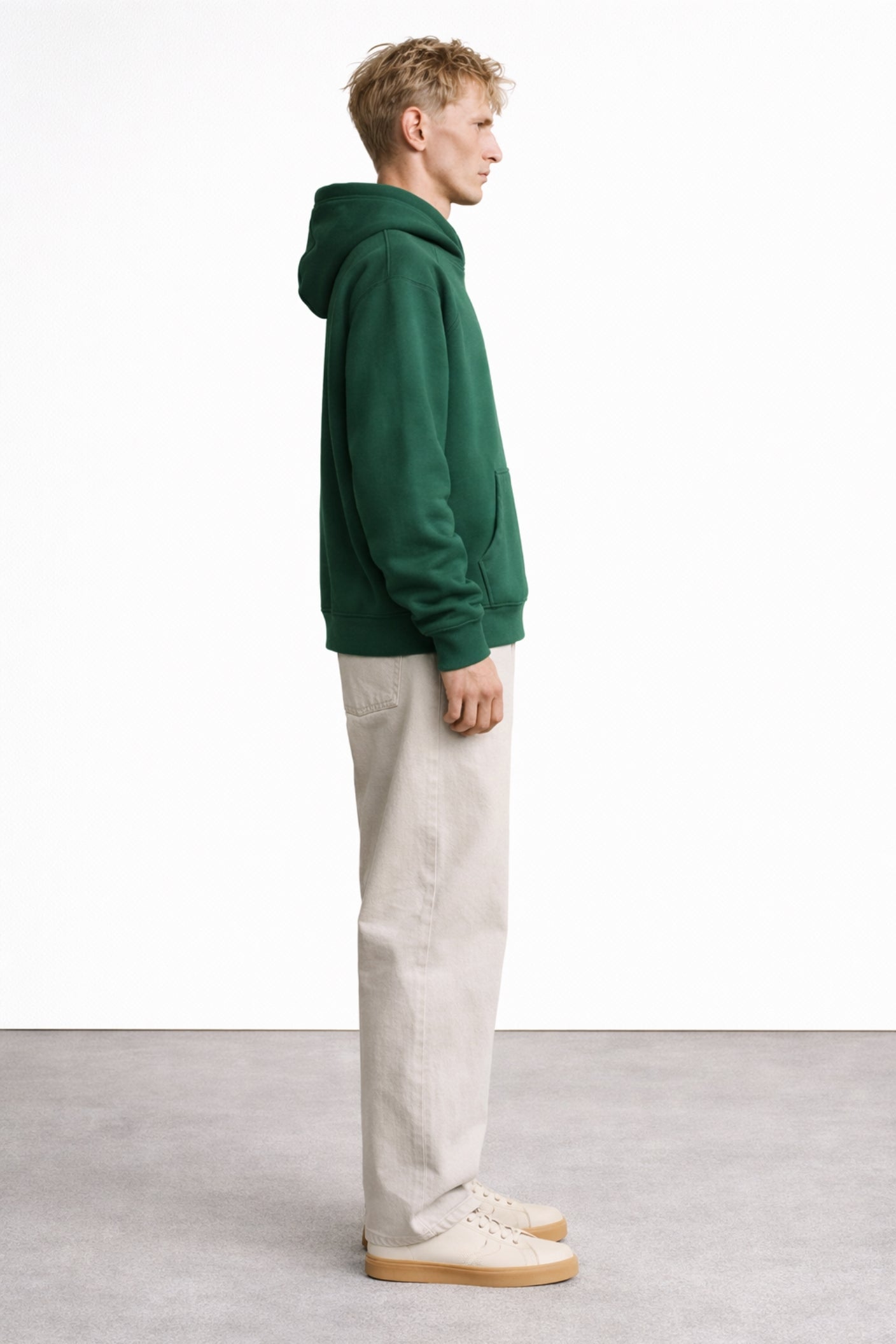 Ultra Heavyweight 500 GSM Boxy Organic Cotton Hoodie