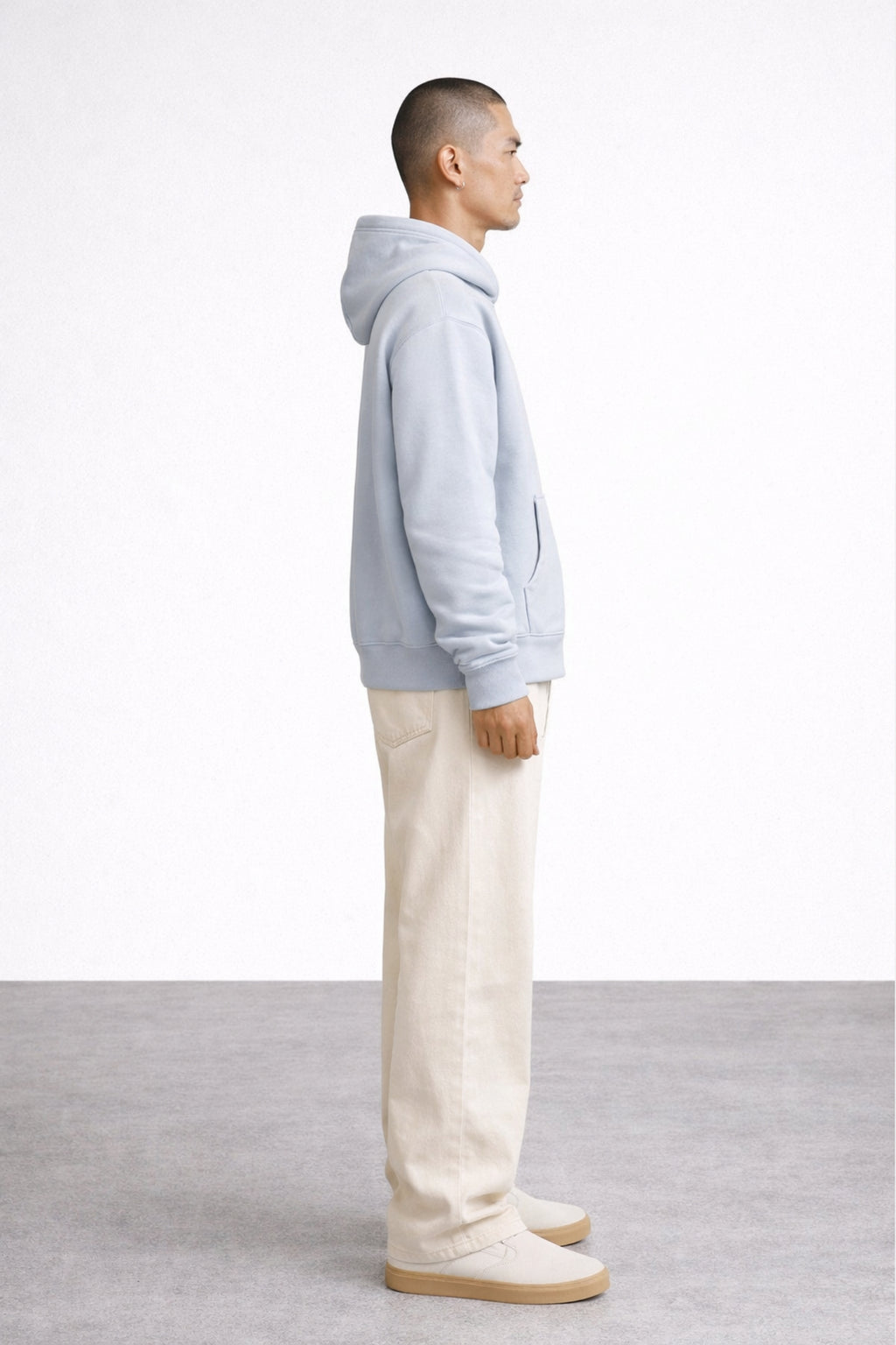 Ultra Heavyweight 500 GSM Boxy Organic Cotton Hoodie