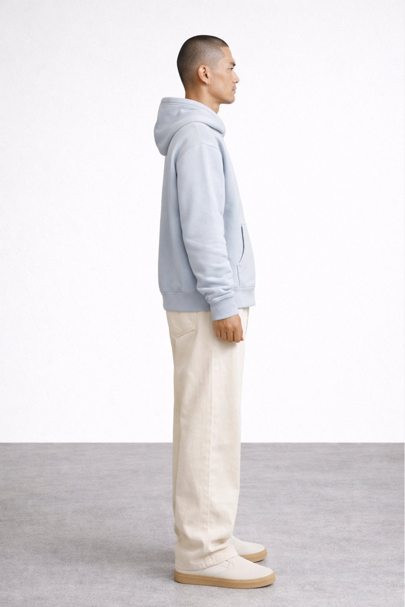 Ultra Heavyweight 500 GSM Boxy Organic Cotton Hoodie
