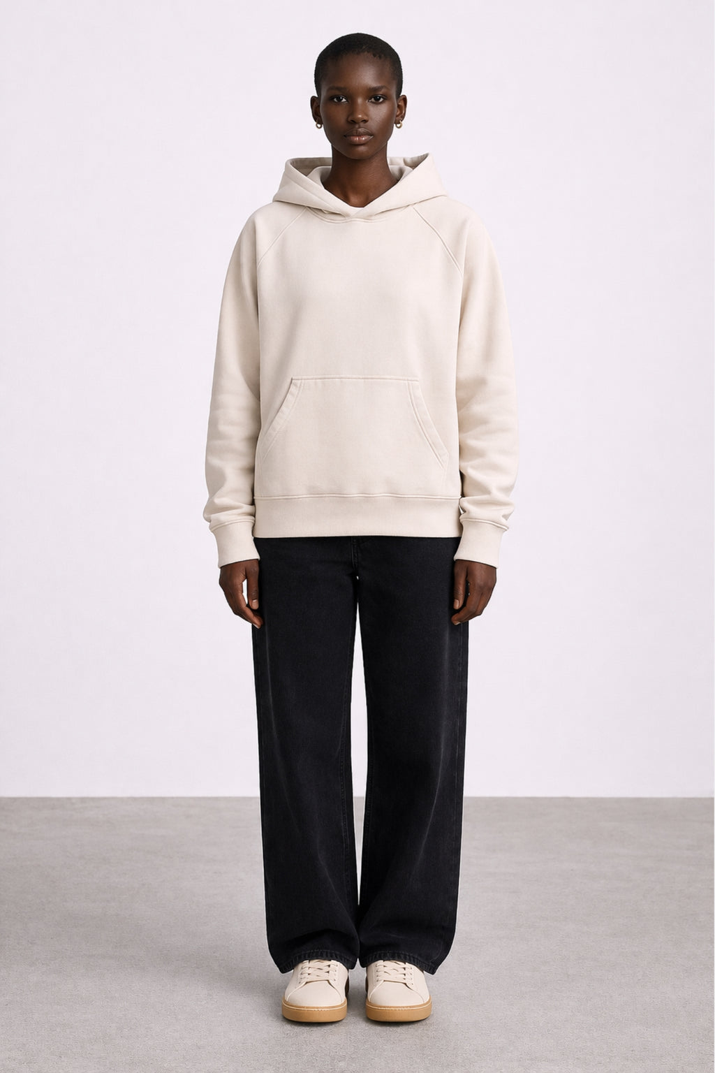 Ultra Heavyweight 500 GSM Boxy Organic Cotton Hoodie