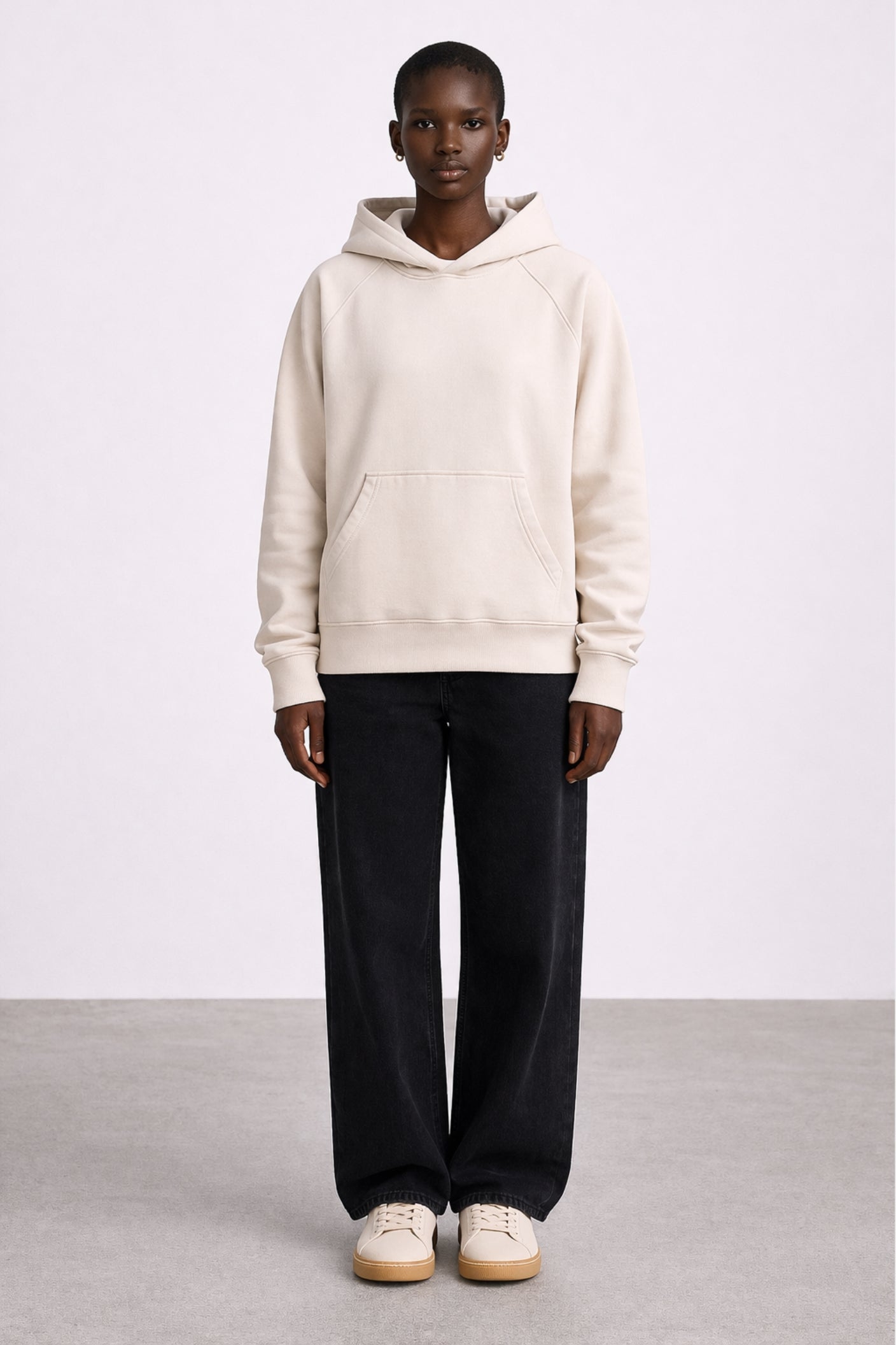 Ultra Heavyweight 500 GSM Boxy Organic Cotton Hoodie