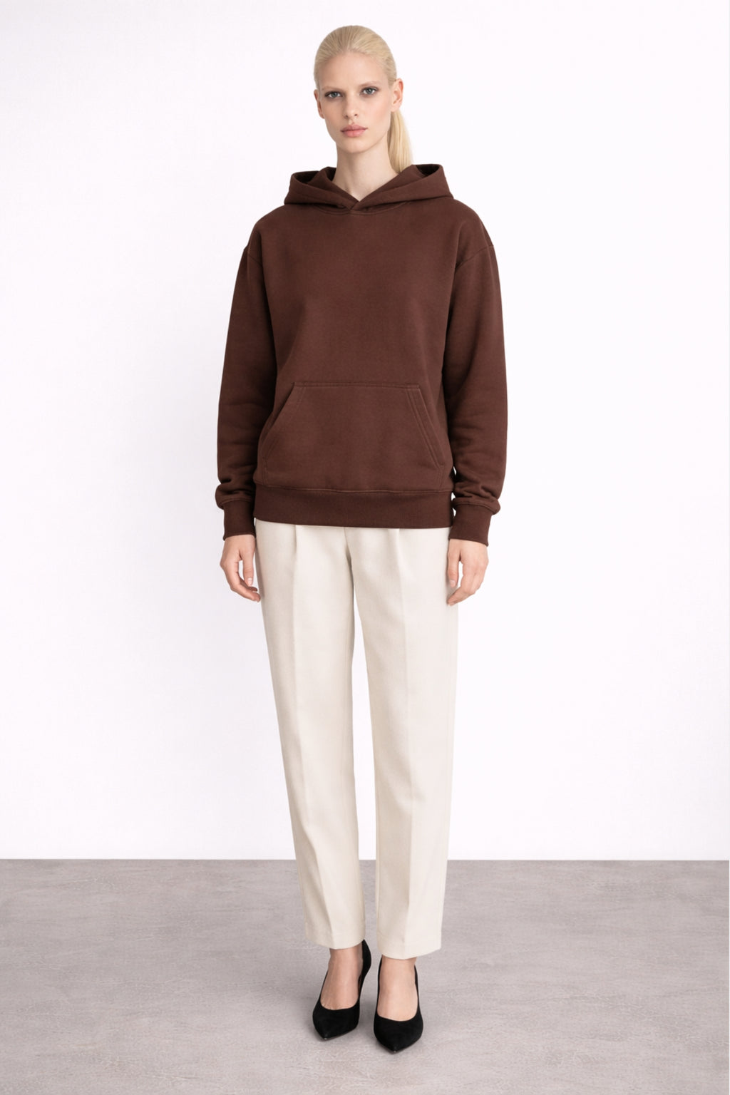 Ultra Heavyweight 500 GSM Boxy Organic Cotton Hoodie