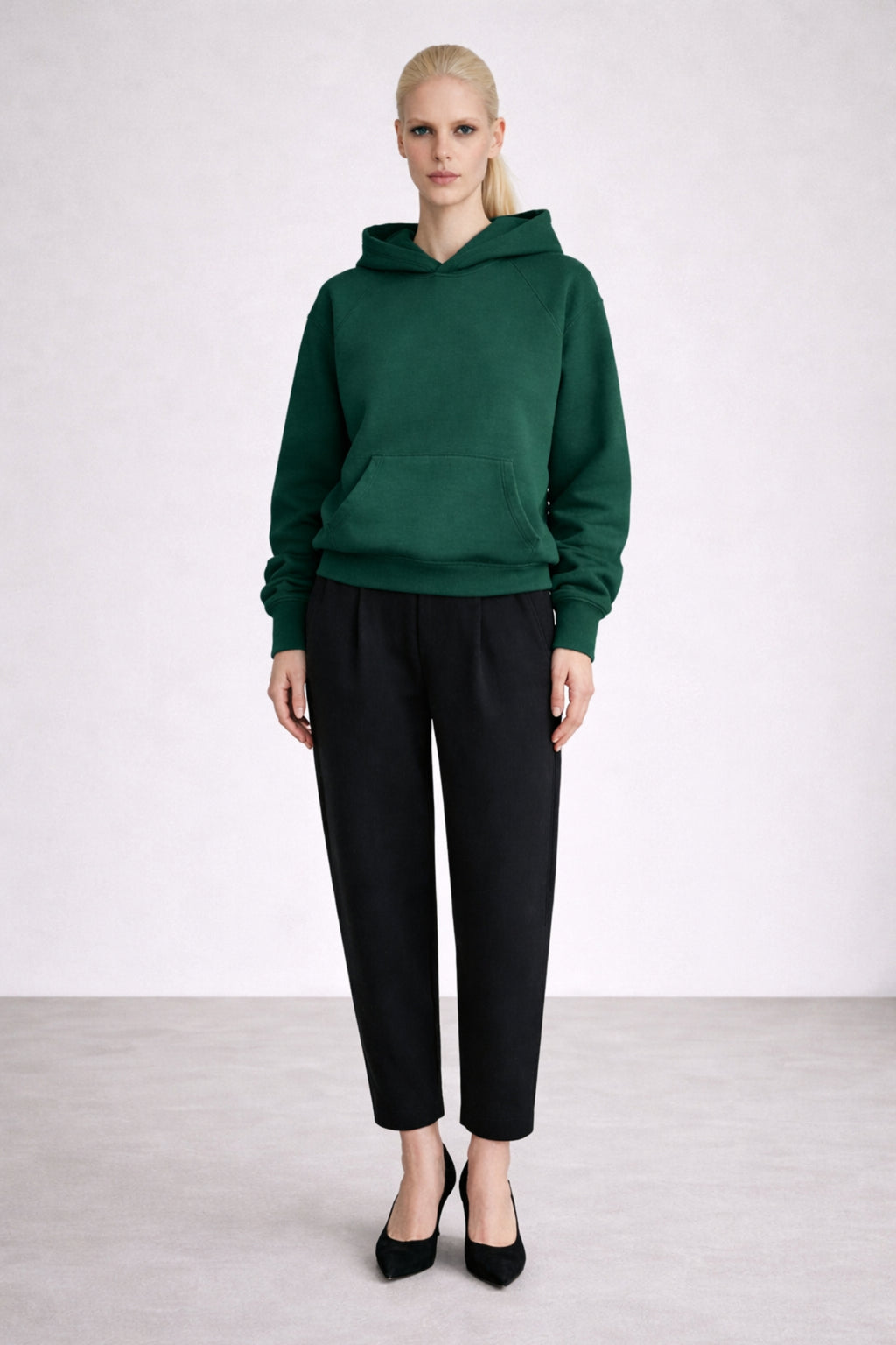 Ultra Heavyweight 500 GSM Boxy Organic Cotton Hoodie