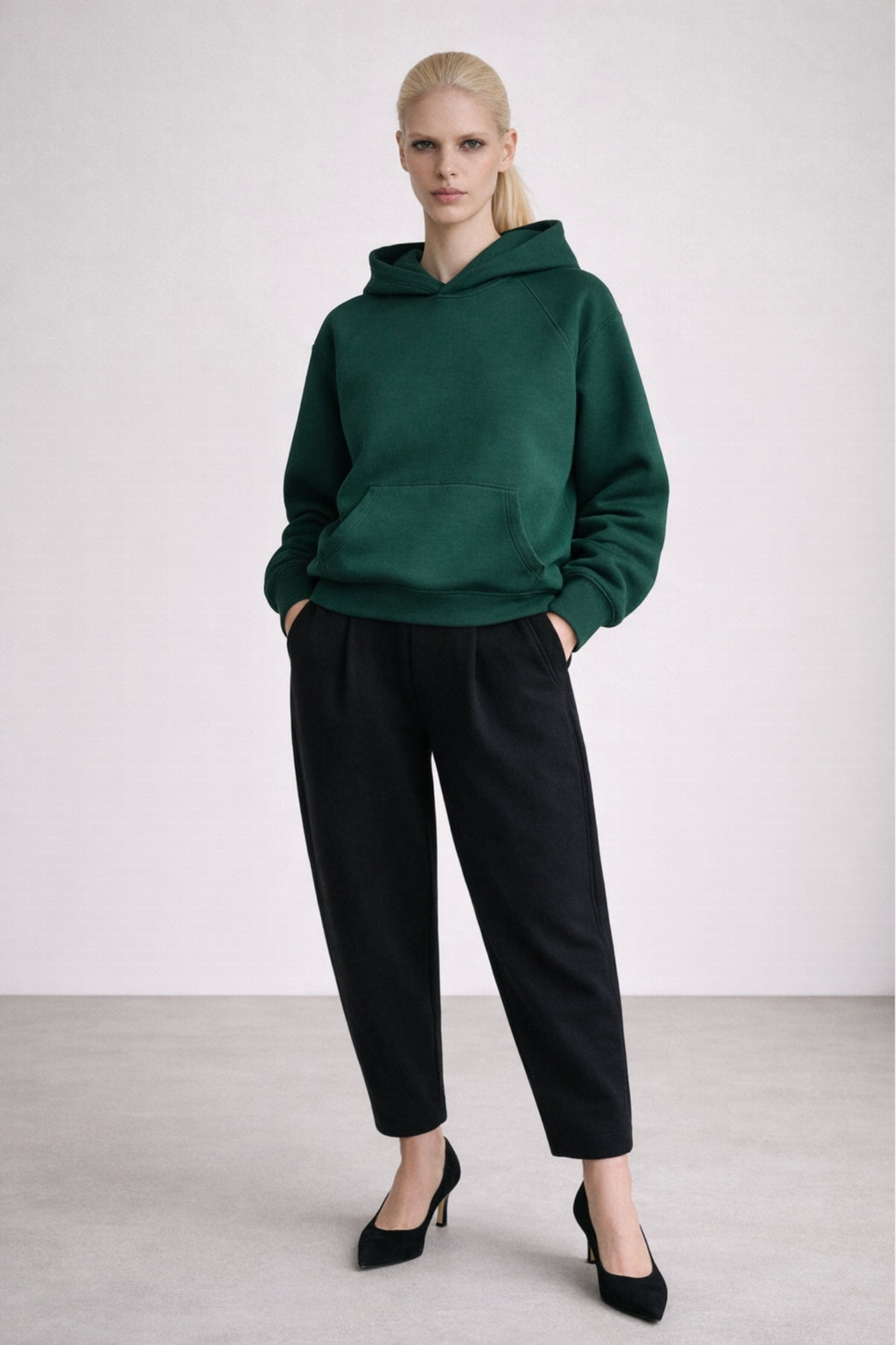 Ultra Heavyweight 500 GSM Boxy Organic Cotton Hoodie