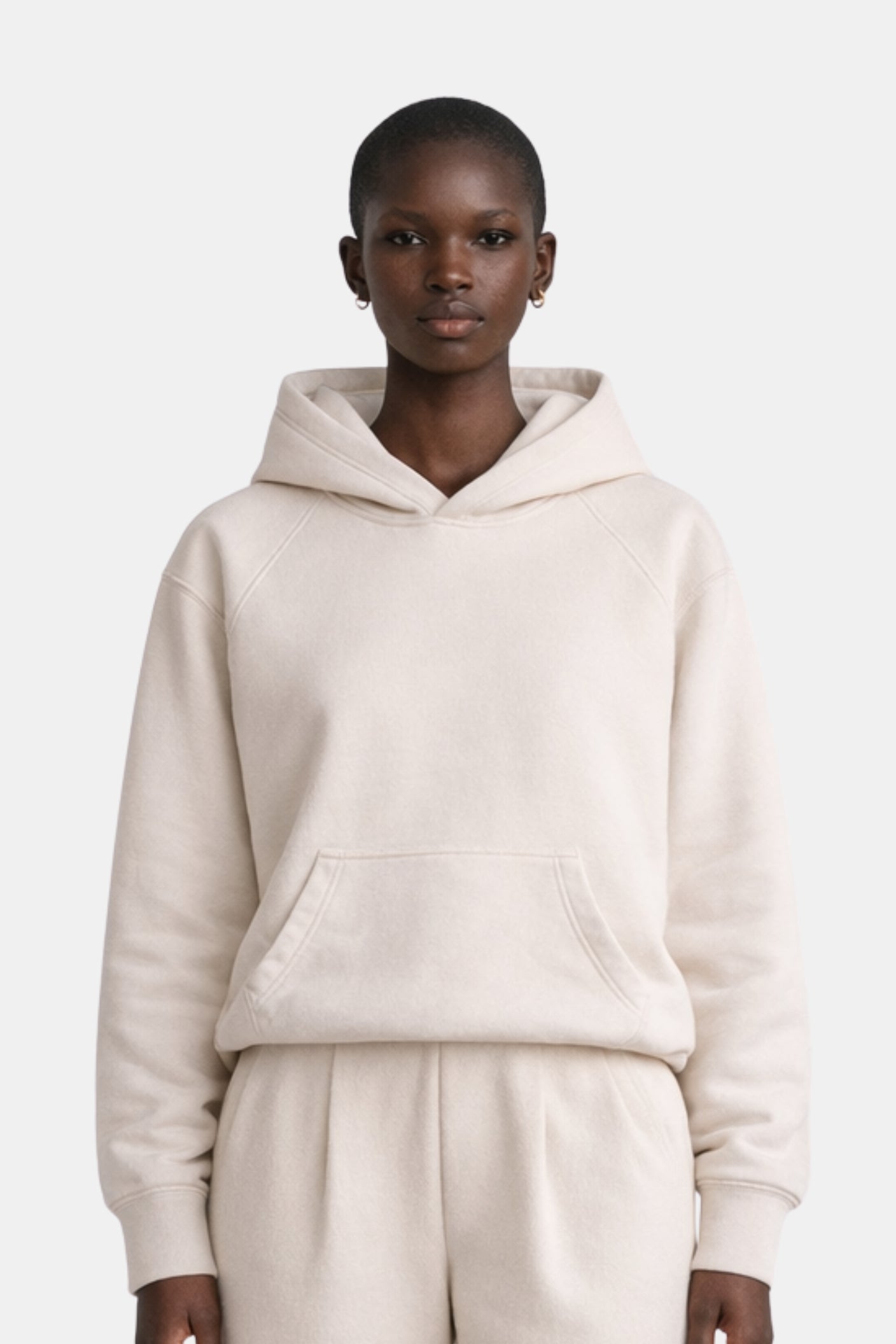 Ultra Heavyweight 500 GSM Boxy Organic Cotton Hoodie