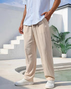 European Linen Relaxed Fit Pants