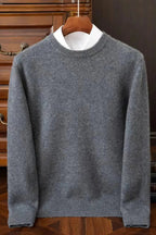 Mongolian Cashmere Crewneck Sweater