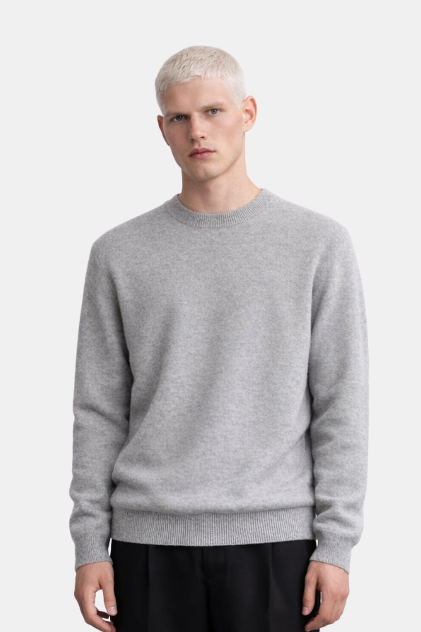 Mongolian Cashmere Crewneck Sweater