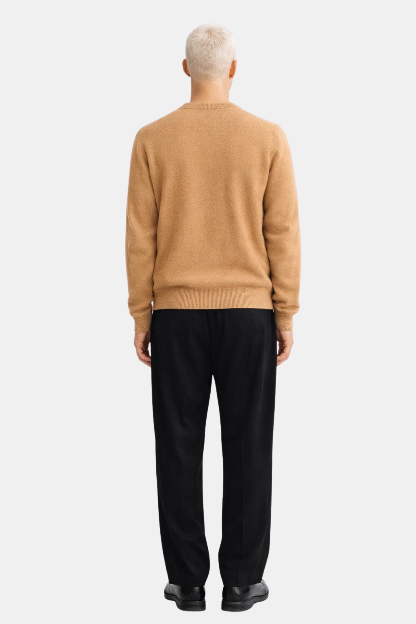 Mongolian Cashmere Crewneck Sweater