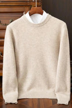 Mongolian Cashmere Crewneck Sweater
