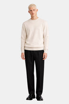 Mongolian Cashmere Crewneck Sweater