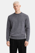 Mongolian Cashmere Crewneck Sweater