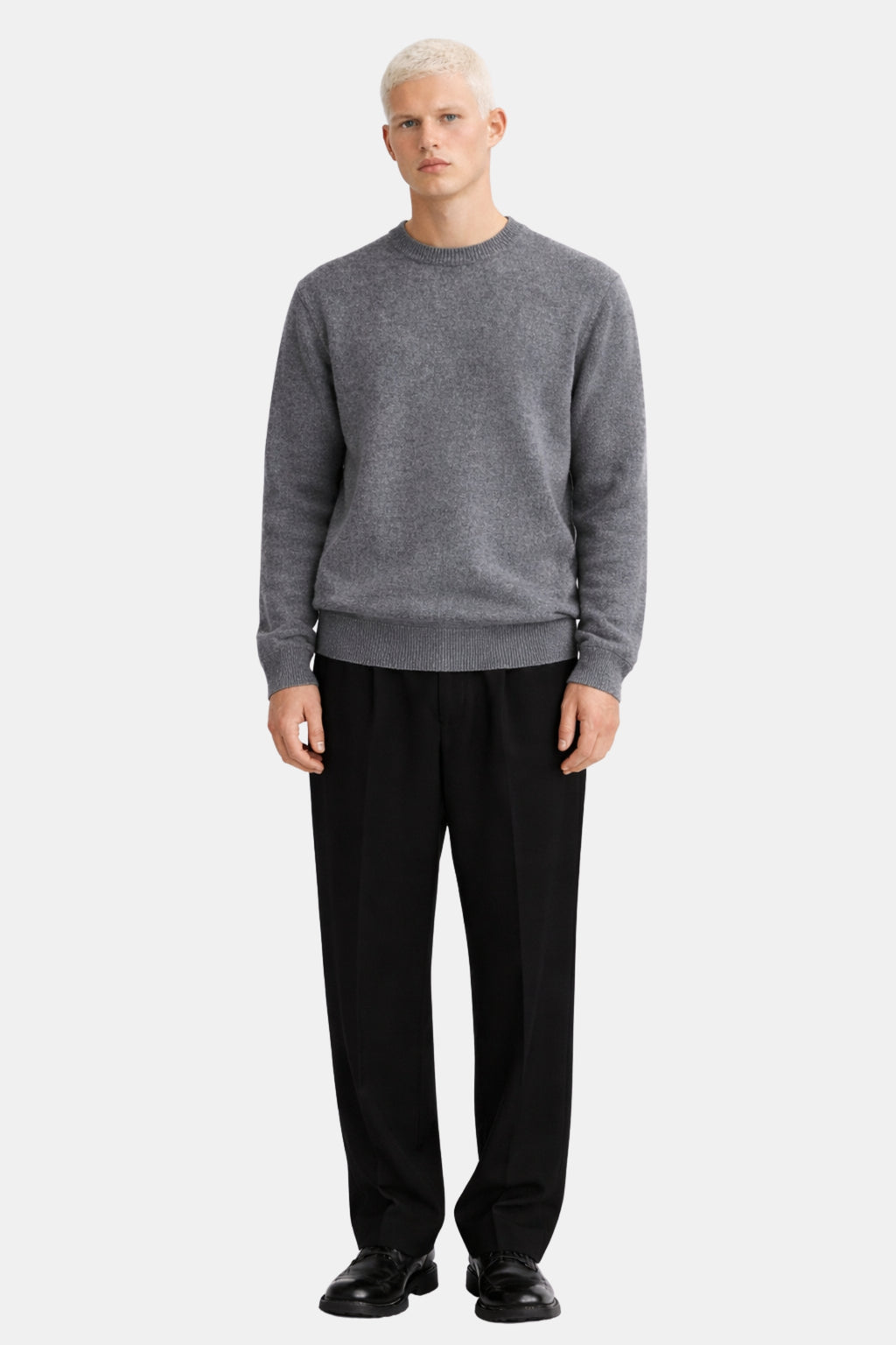 Mongolian Cashmere Crewneck Sweater