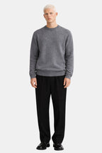 Mongolian Cashmere Crewneck Sweater