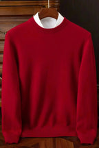 Mongolian Cashmere Crewneck Sweater