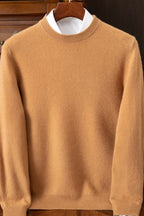 Mongolian Cashmere Crewneck Sweater