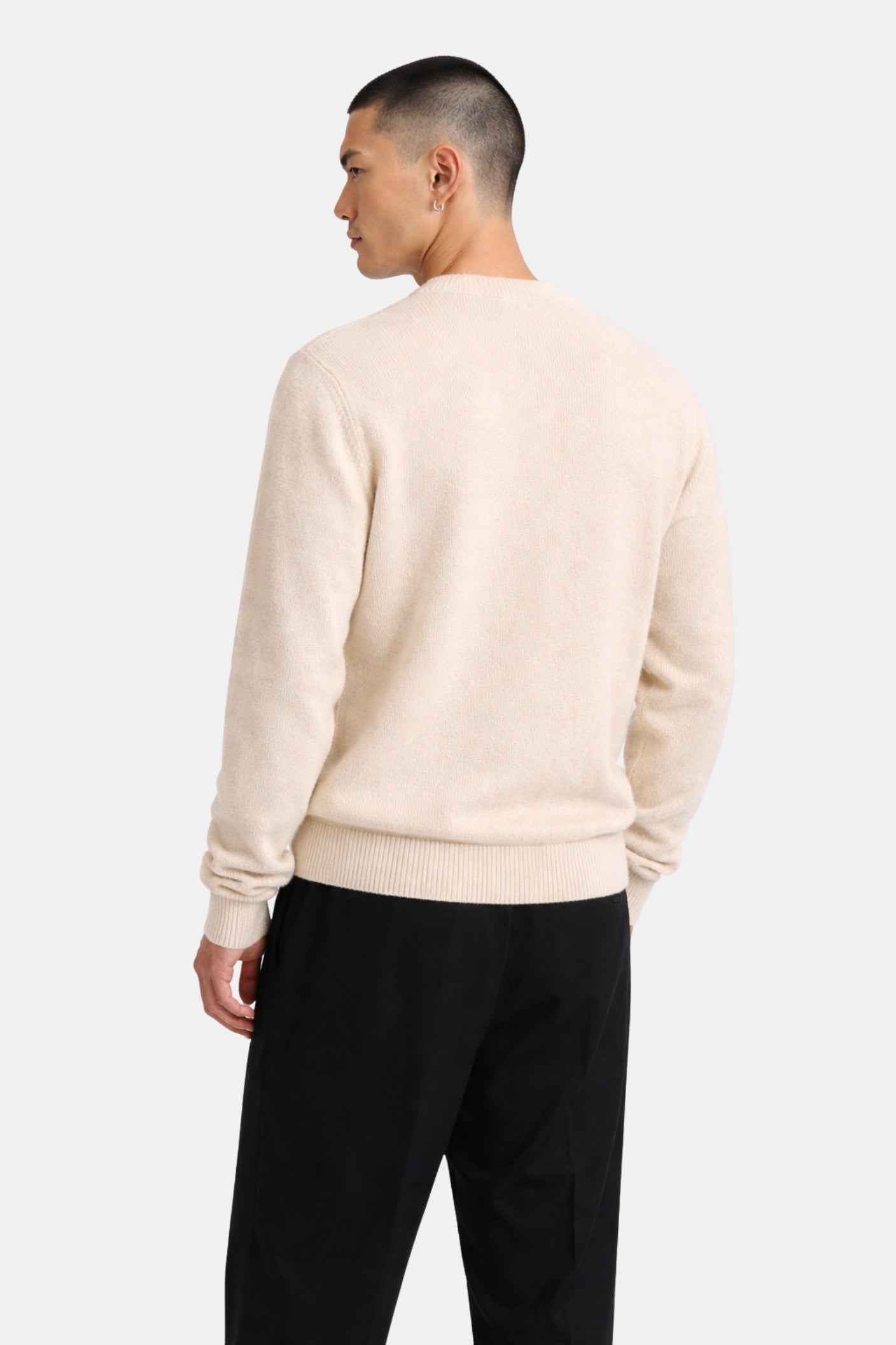 Mongolian Cashmere Crewneck Sweater