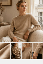 Mongolian Cashmere Crewneck Sweater