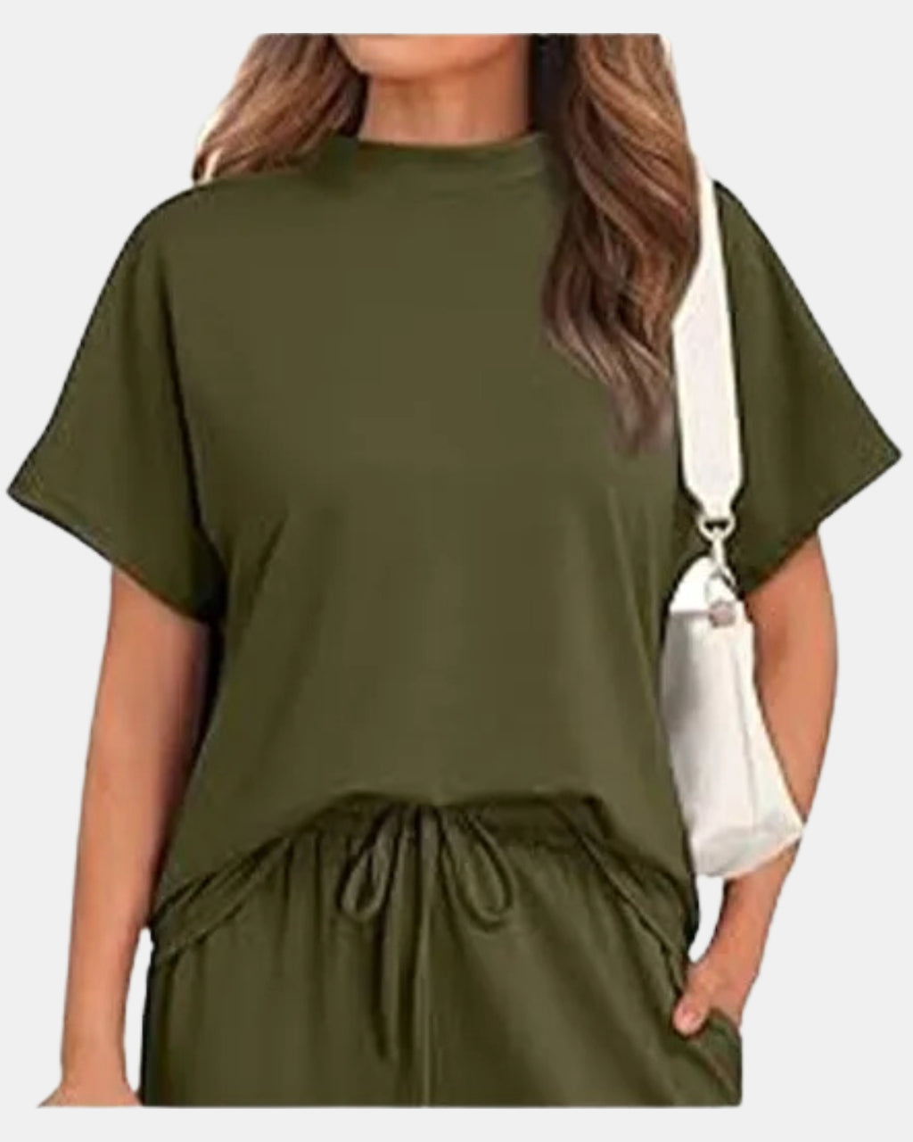 Relaxed Tee & Wide Leg Trouser Set