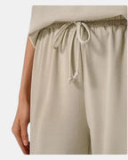 Relaxed Tee & Wide Leg Trouser Set