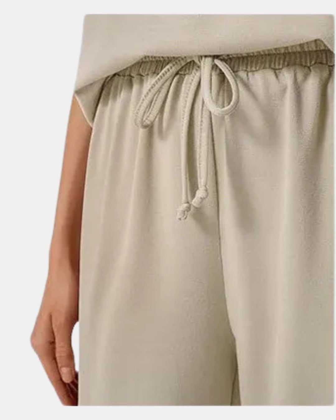 Relaxed Tee & Wide Leg Trouser Set