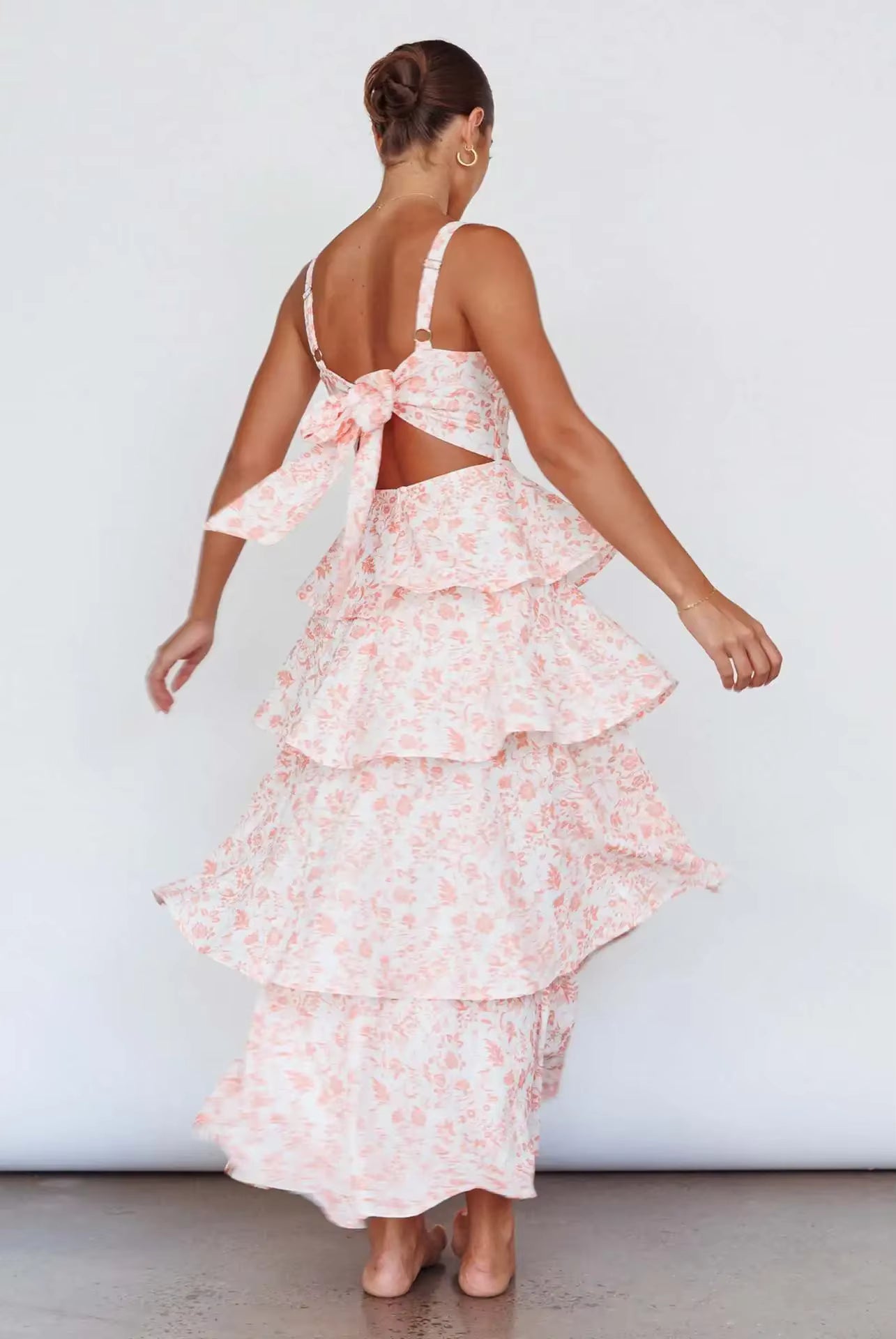 Floral Tiered Summer Dress