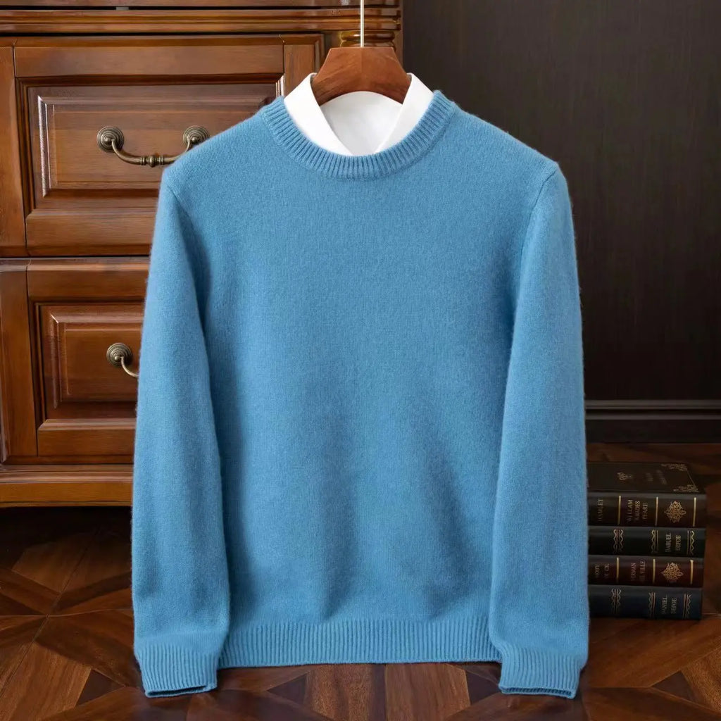 Mongolian Cashmere Crewneck Sweater
