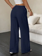 100% European Linen Wide Leg Pants