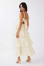 Floral Tiered Summer Dress