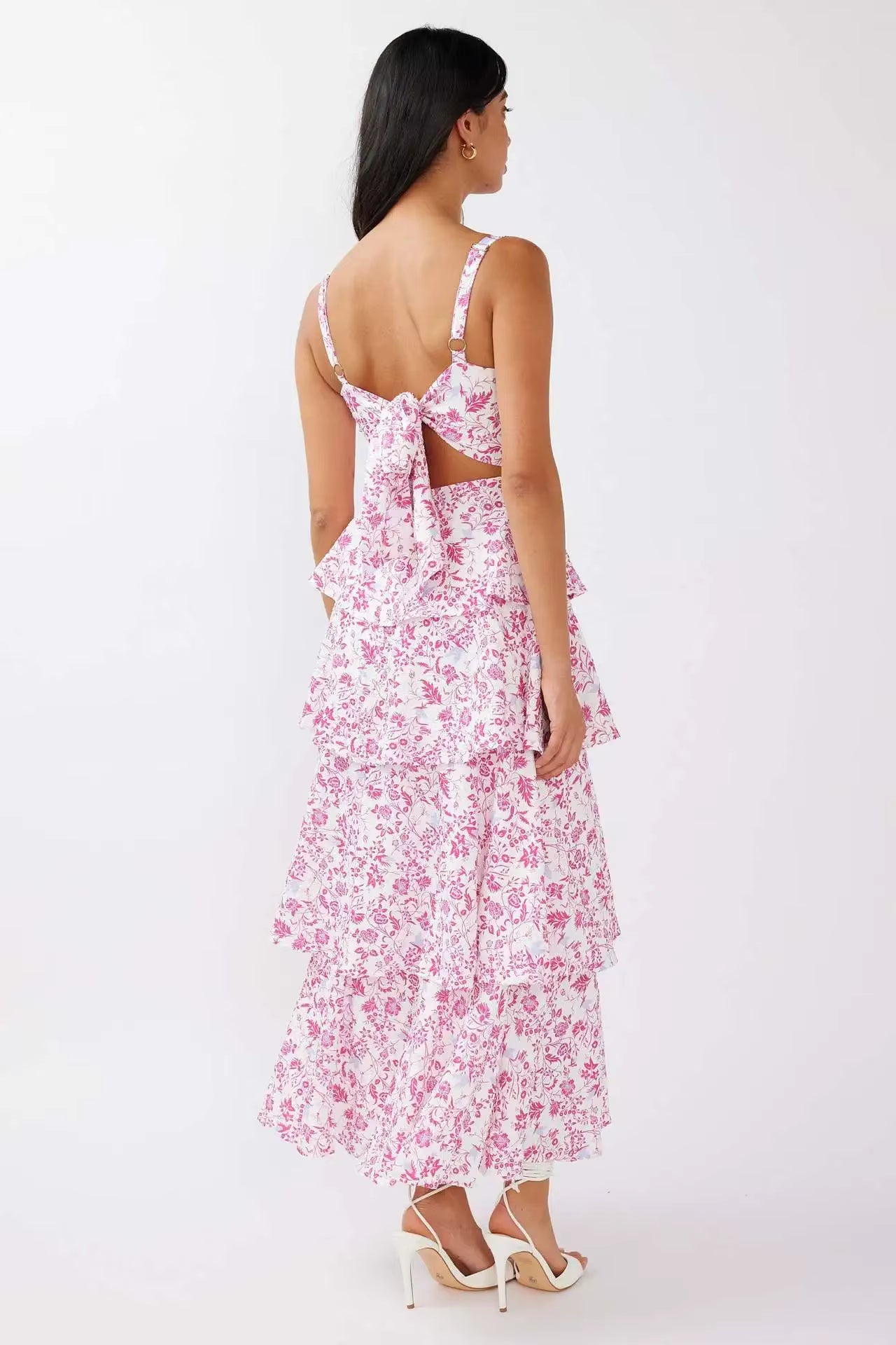 Floral Tiered Summer Dress