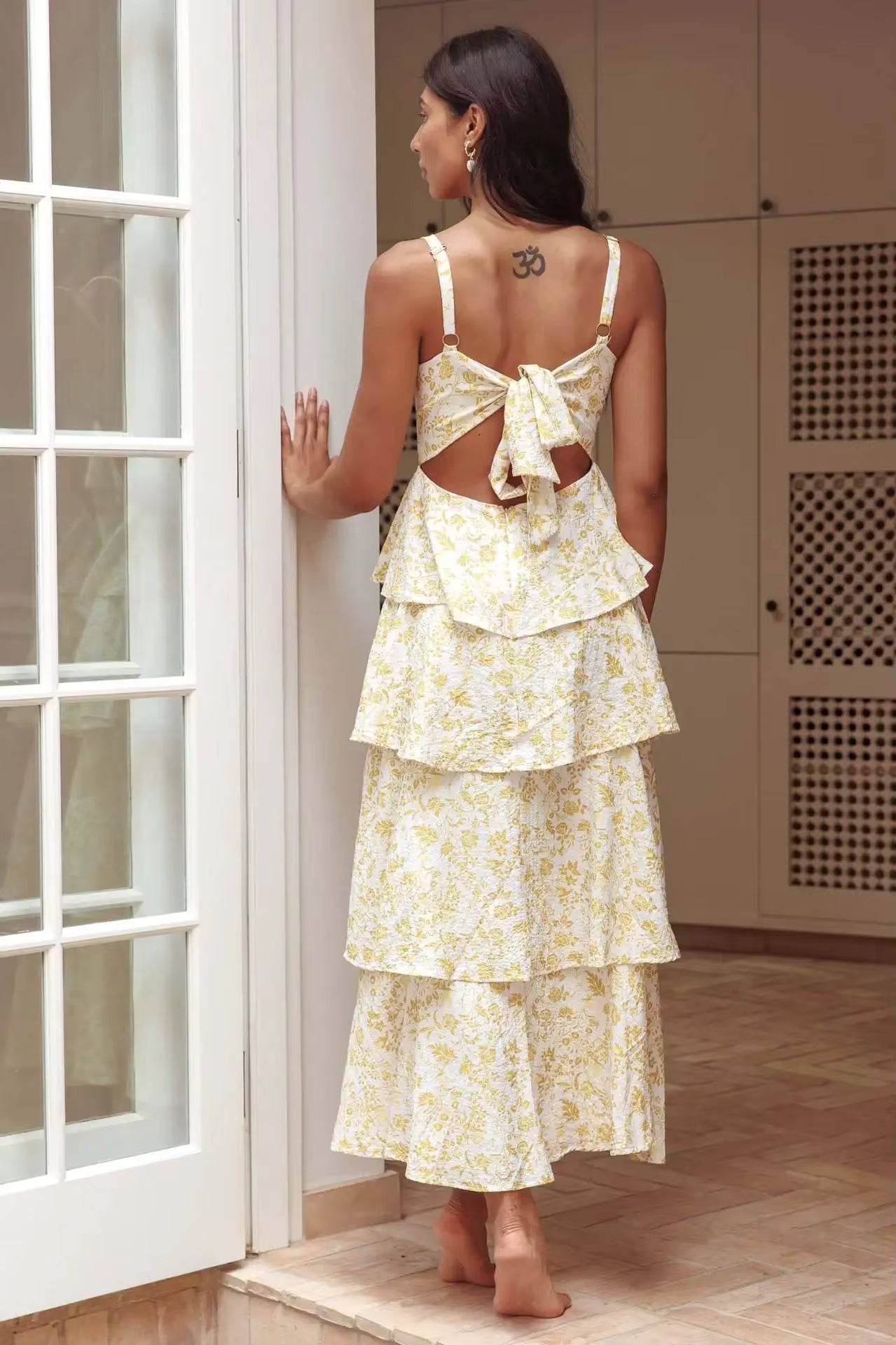 Floral Tiered Summer Dress