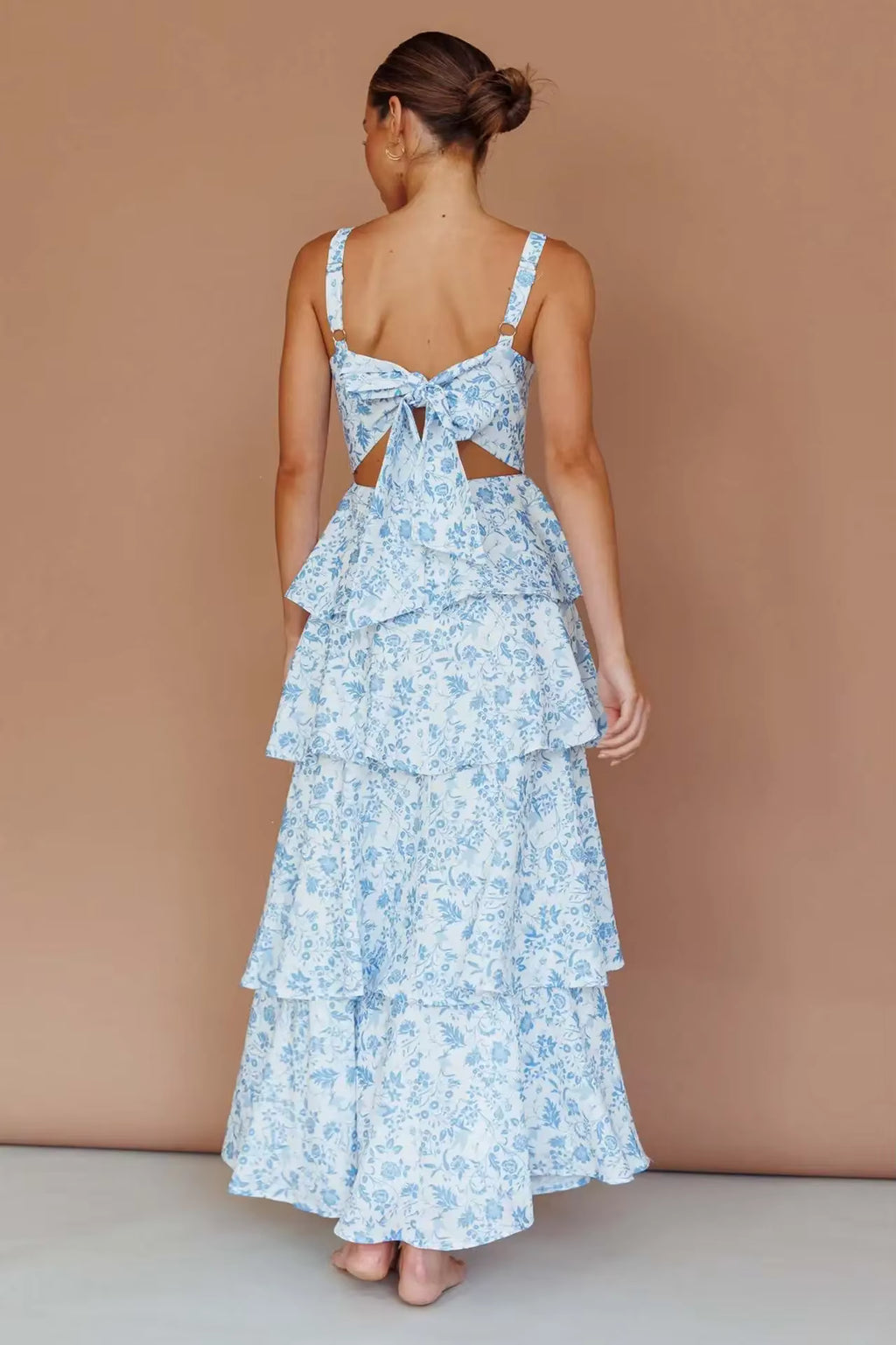 Floral Tiered Summer Dress